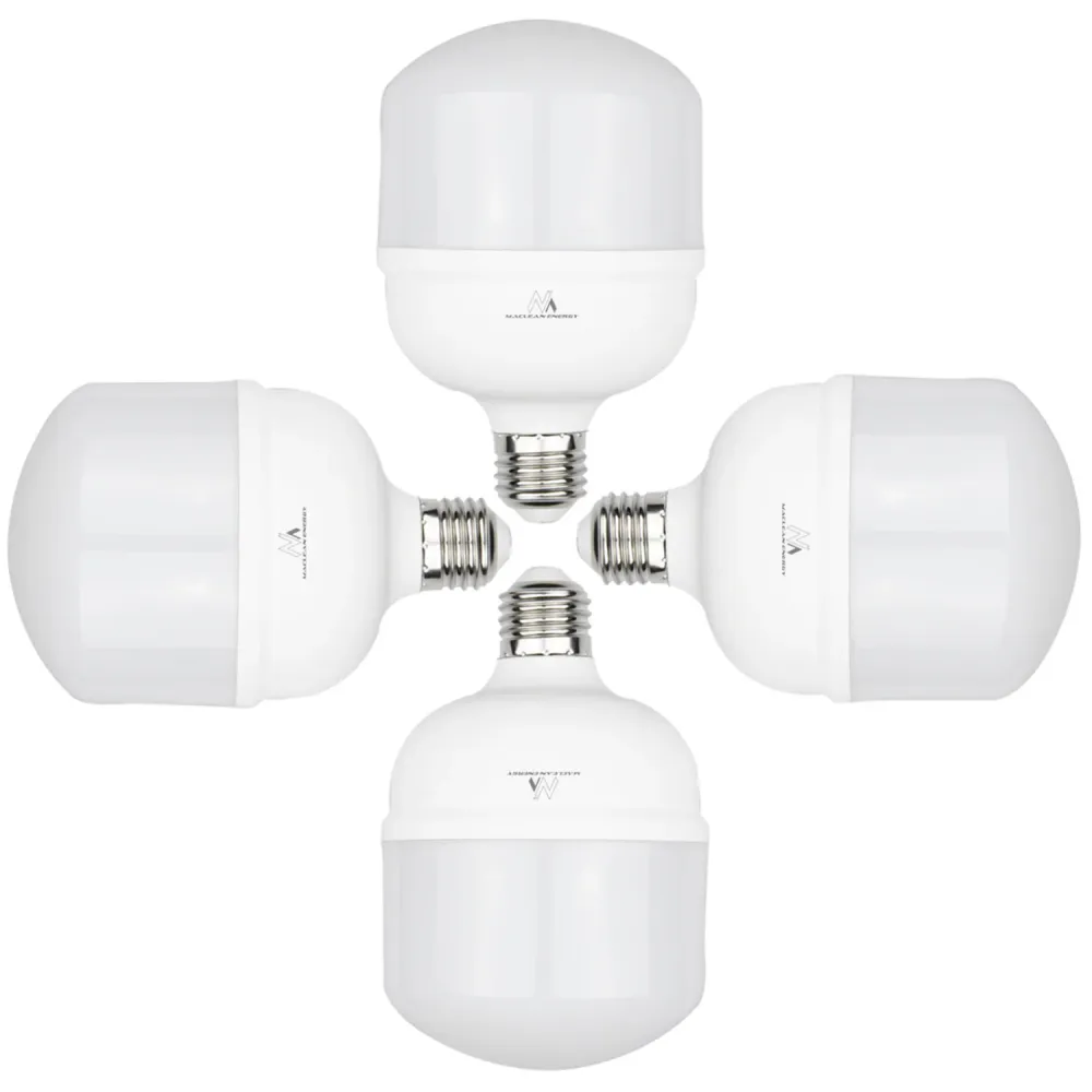 4x Ampoule LED Maclean, E27, 38W, 220-240V AC, blanc froid, 6500K, 3990lm, MCE303 CW