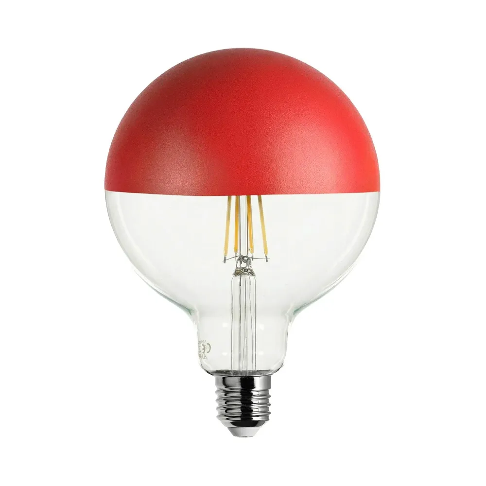 Ampoule LED Maria G125 4,8W 806Lm E27 2700K Dimmable - Rouge
