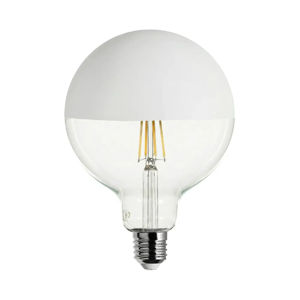 Ampoule LED Maria G125 4,8W 806Lm E27 2700K Dimmerable - Blanc