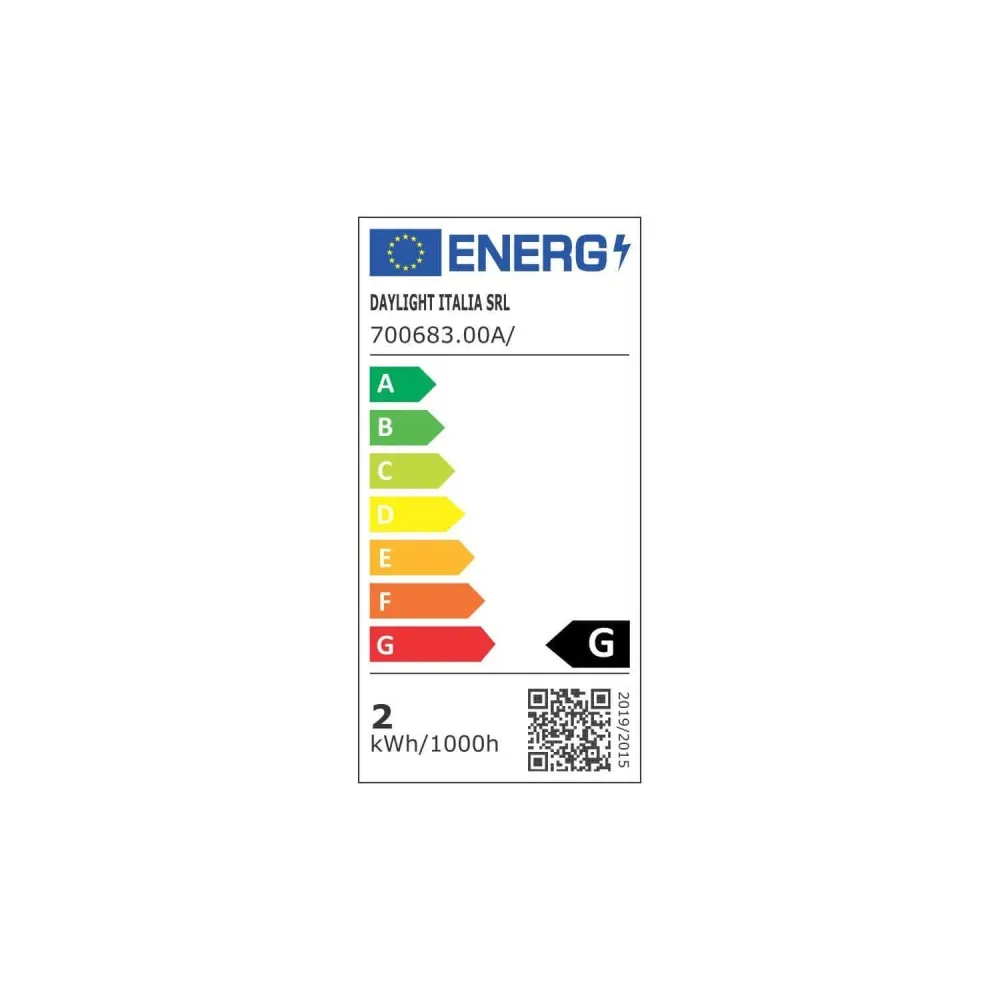 Ampoule LED Milleluci Dorée Globe G125 2W 40Lm E27 2000K
