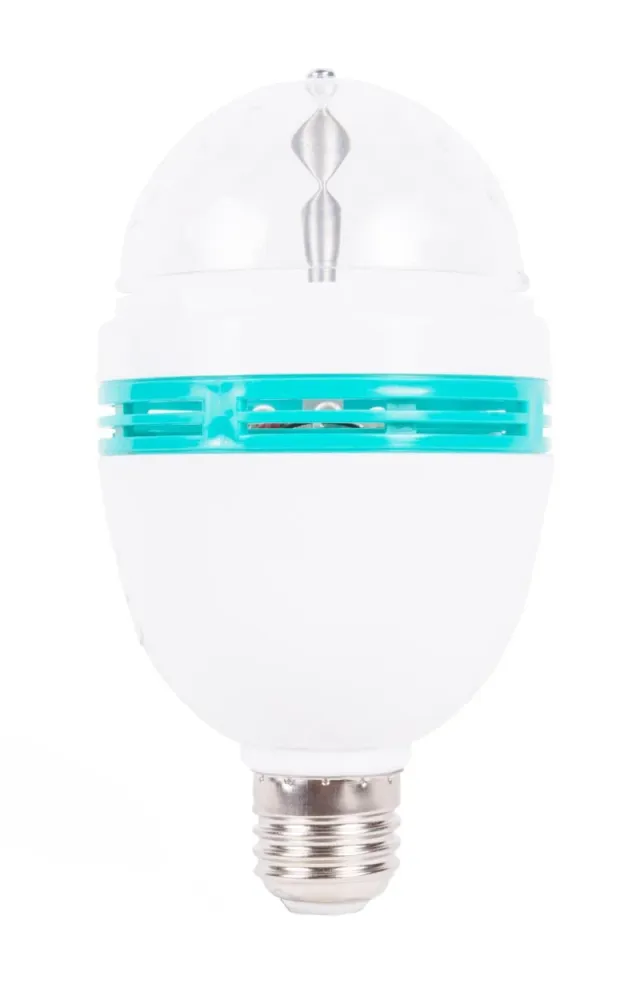 Ampoule LED rotative disco E27