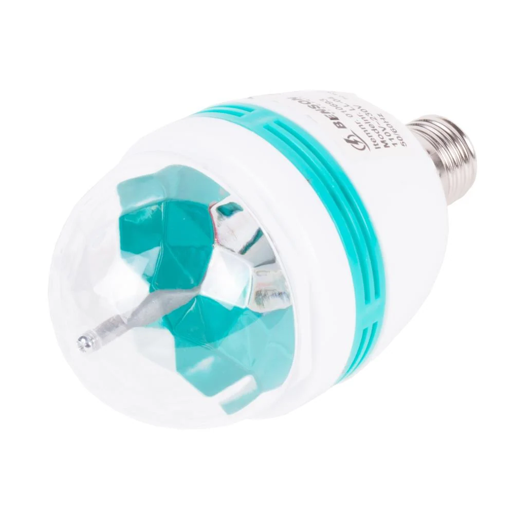 Ampoule LED rotative disco E27