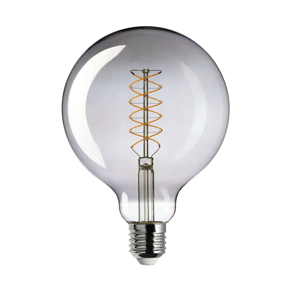 Ampoule LED Smoky Globe G125 4,8W 250Lm E27 1800K Dimmbable - D04