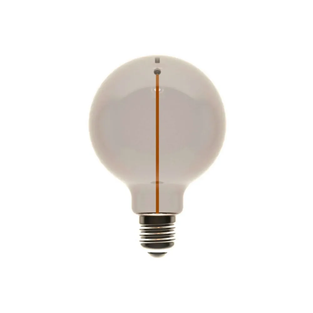 Ampoule LED Smoky Magnetic Deco Line Globe G95 2,2W 60Lm E27 1800K - F04