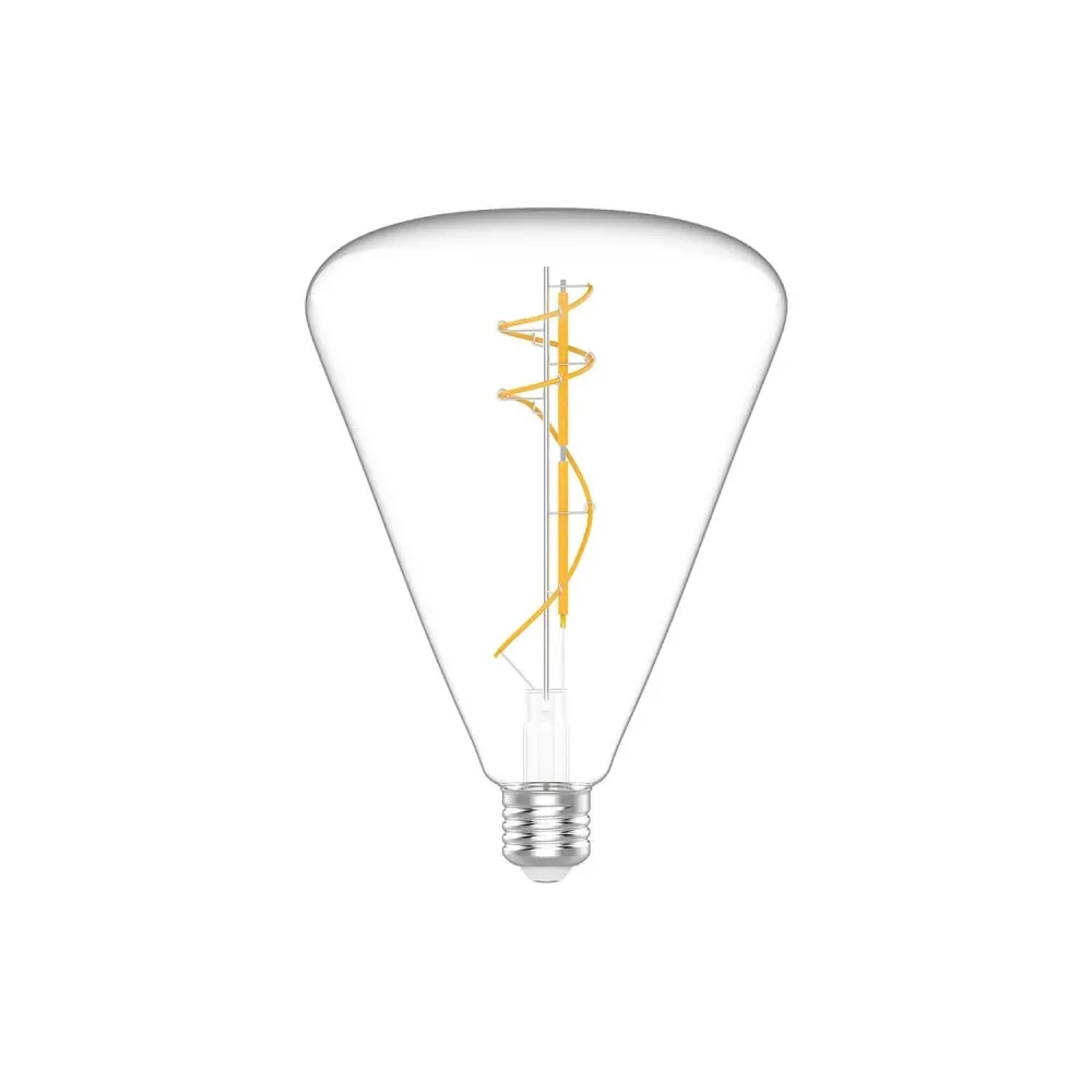 Ampoule LED Transparente Cone 140 11W 1210Lm E27 2700K Dimmerable - H03