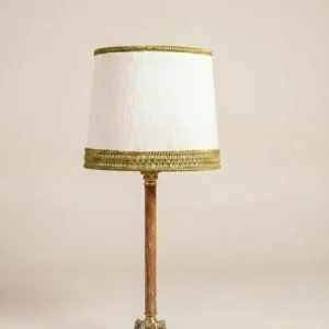 Parchemin antique table lamp Antique arte y decoracion