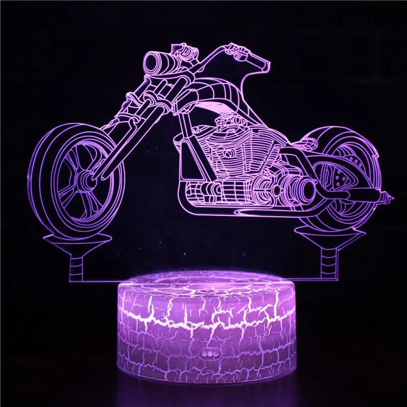 Lampe Moto<br> Modèle Chopper Antre du Motard