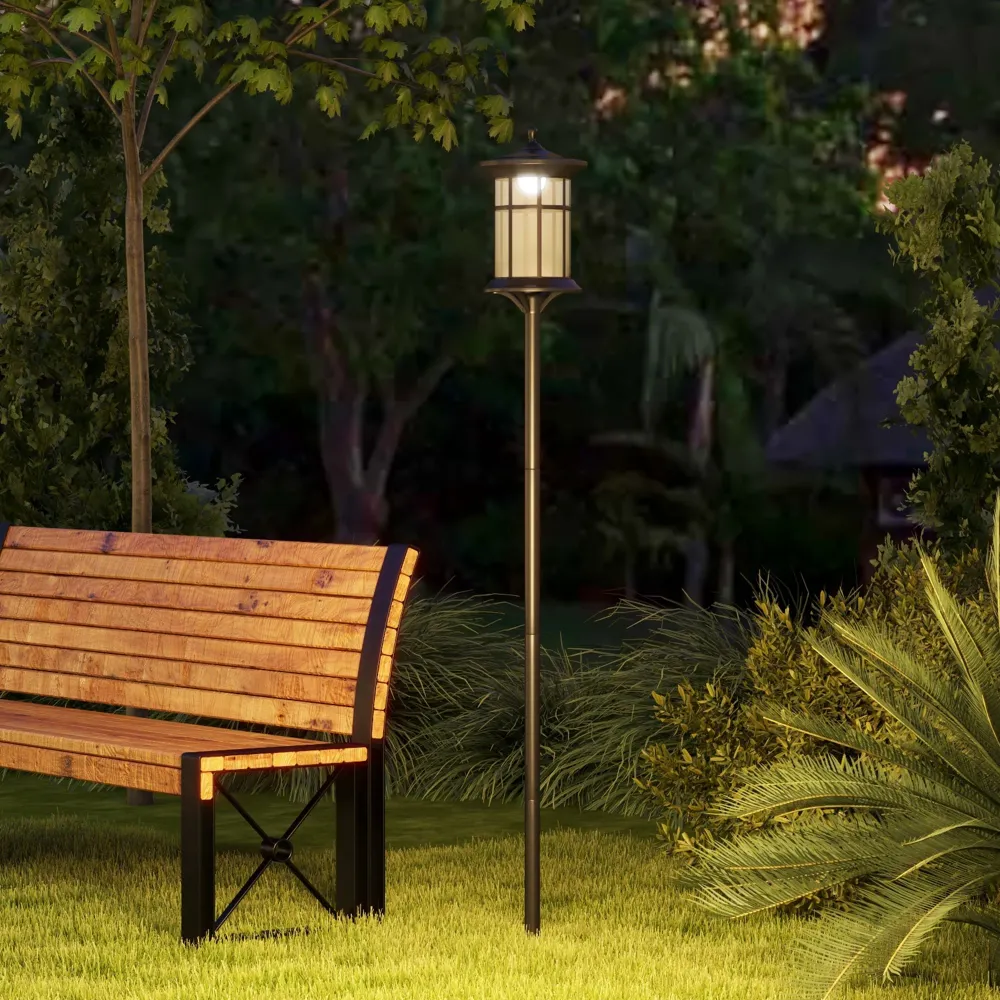 Lampe solaire d'extérieur Aosom