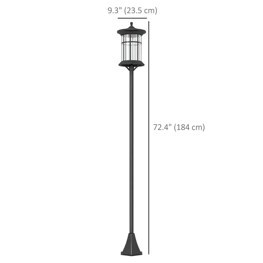 Lampe solaire d'extérieur Aosom