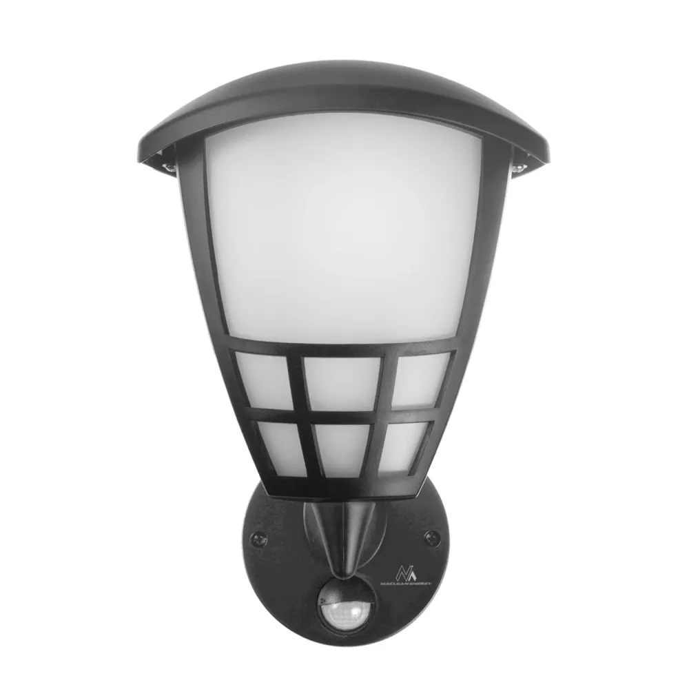 Applique 1xE27 avec détecteur Maclean, détecteur infrarouge, charge max. 60W, IP65, couleur gris, MCE518 GR + ampoule LED...
