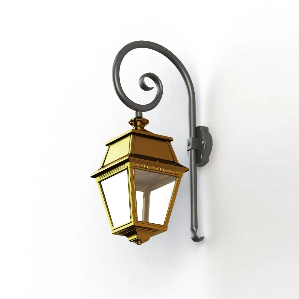 Applique Avenue 2 N°2 LED clair Laiton vernis teinté 070 102105070