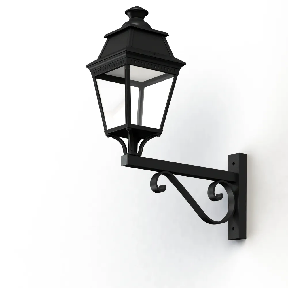 Applique Avenue 3 N°12 LED Warm Noir 000 Diffuseur clair 103253000