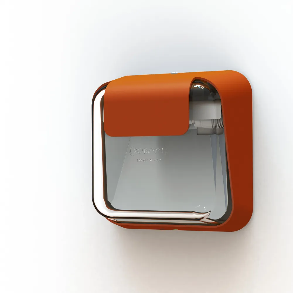 Applique Carex N°1 R7s LED Orangé pur 014 192001014