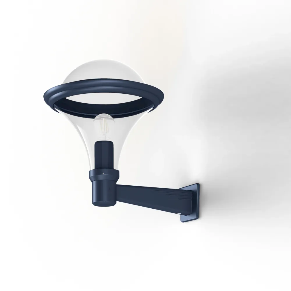 Applique Dallas N°2 fume Bleu azur mat 134 119005134