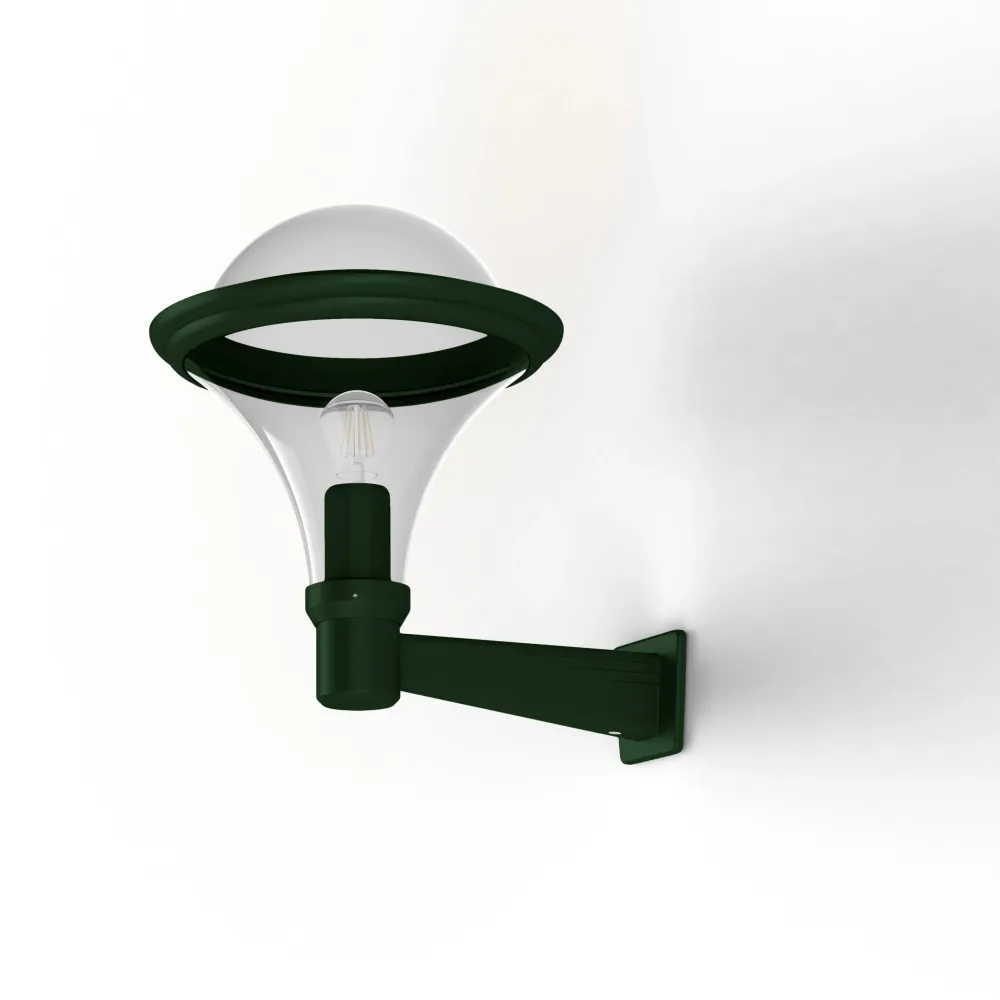 Applique Dallas N°2 fume Vert Anglais 019 119005019
