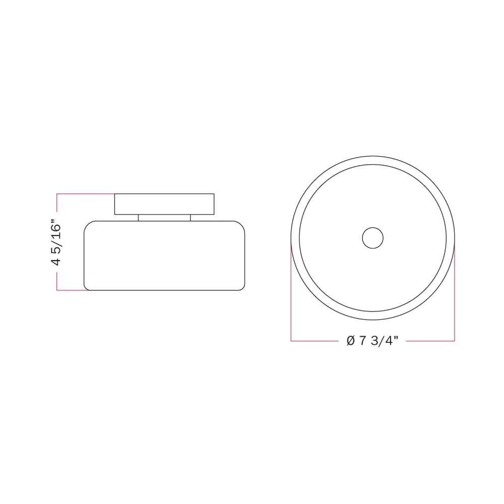 Applique Fermaluce blanc mat avec ampoule G02