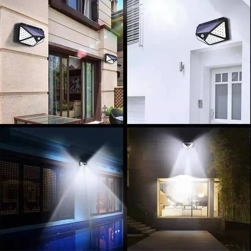 Applique LED à énergie solaire (Gabon)