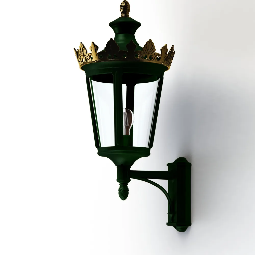 Applique Louvre N°5 E27 Vert Anglais 019 133009019