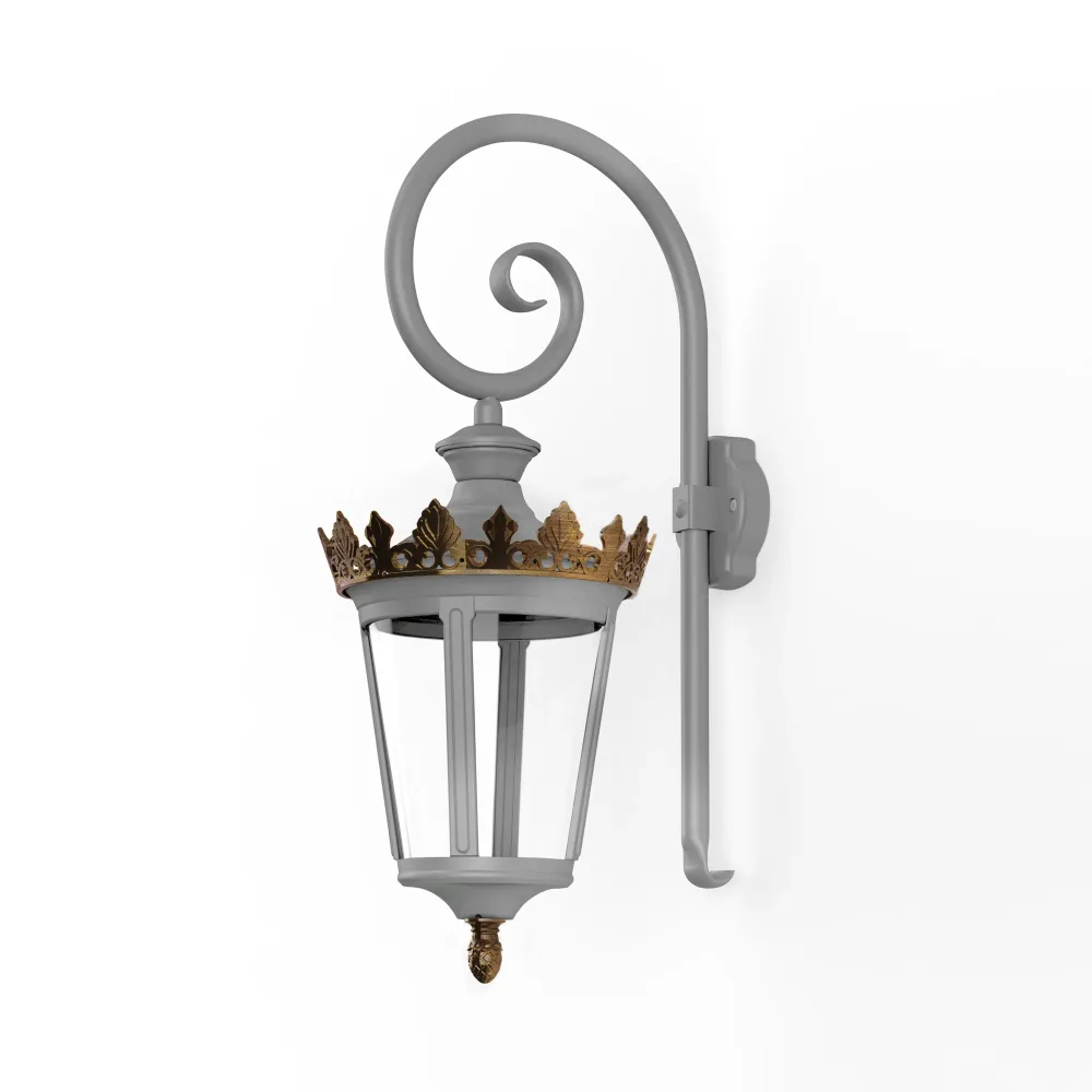 Applique Louvre N°2 LED 2700°K Gris soie 105 133104105
