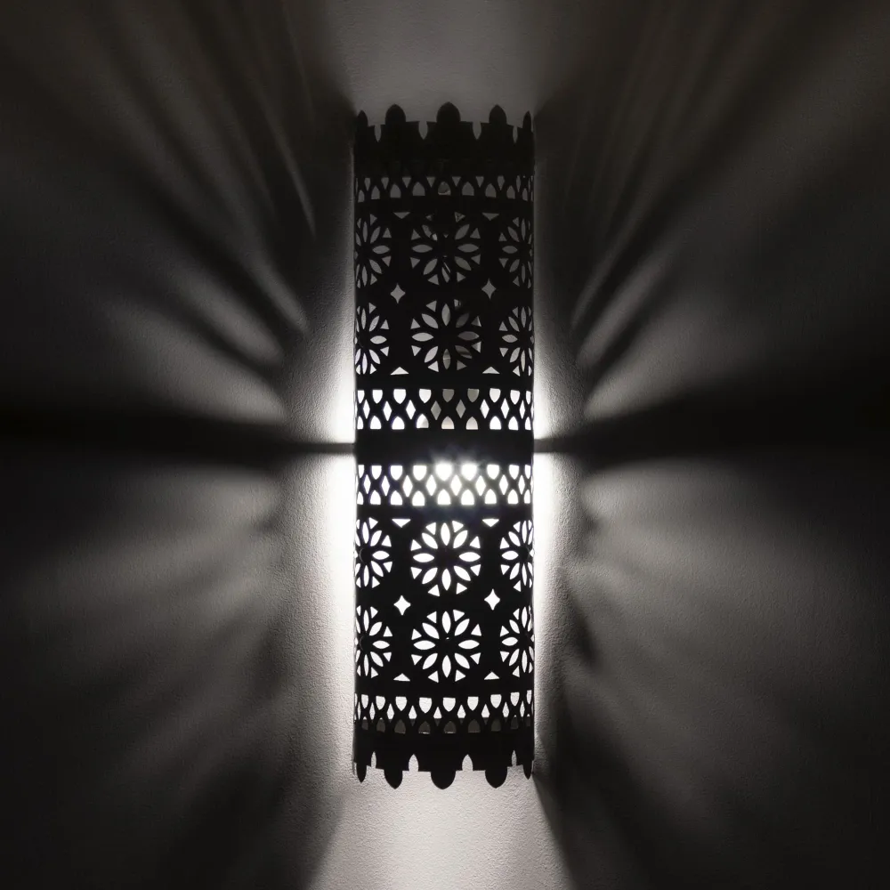 Applique marocaine en fer ajouré 60cm