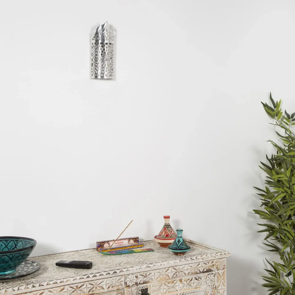 Applique marocaine Minkar en aluminium