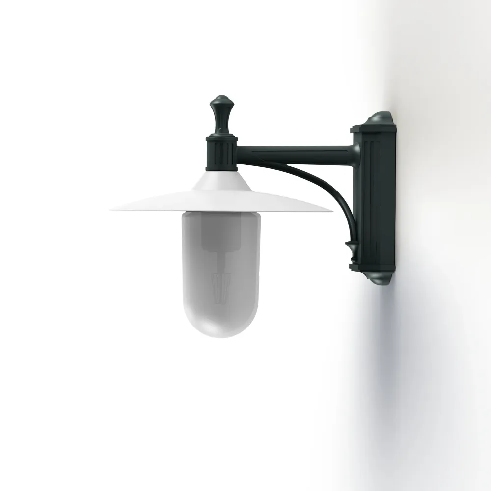 Applique Montana N°3 opale Dôme blanc- Gris ardoise 059 139011059