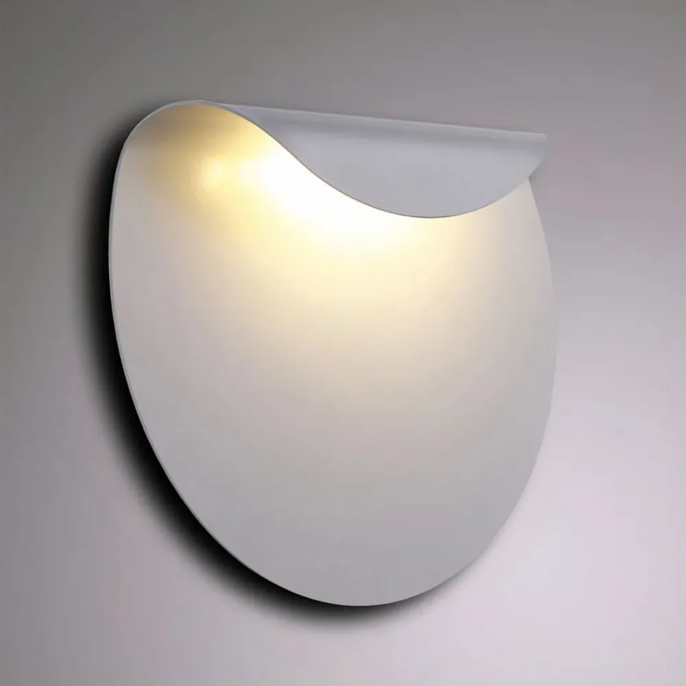 Applique Murale Blanche Minimaliste | Kyra