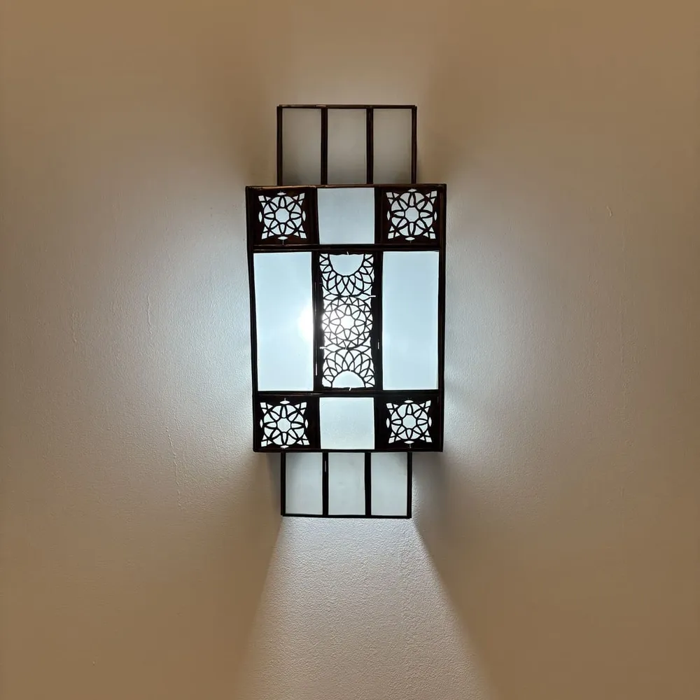 Applique murale classique en cristal arabe marocain 50x21