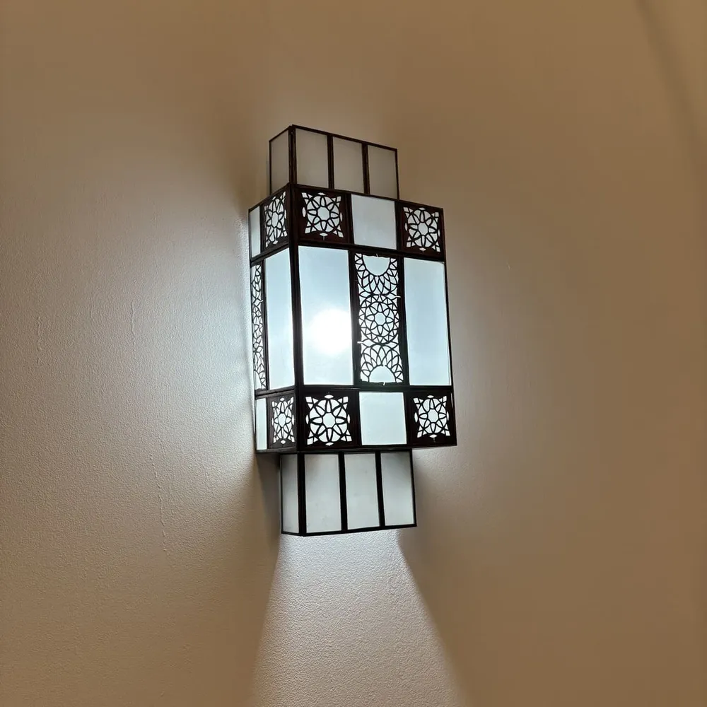 Applique murale classique en cristal arabe marocain 50x21