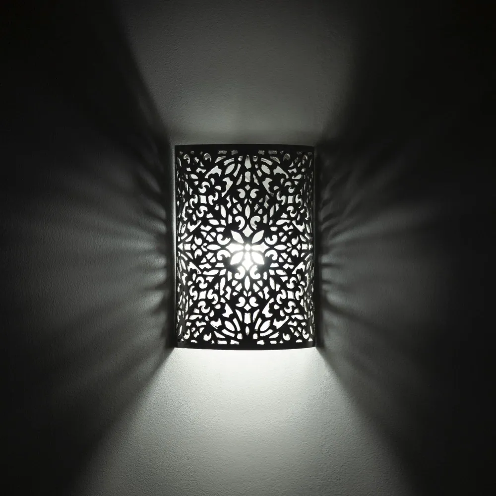 Applique murale marocaine en aluminium Jasima
