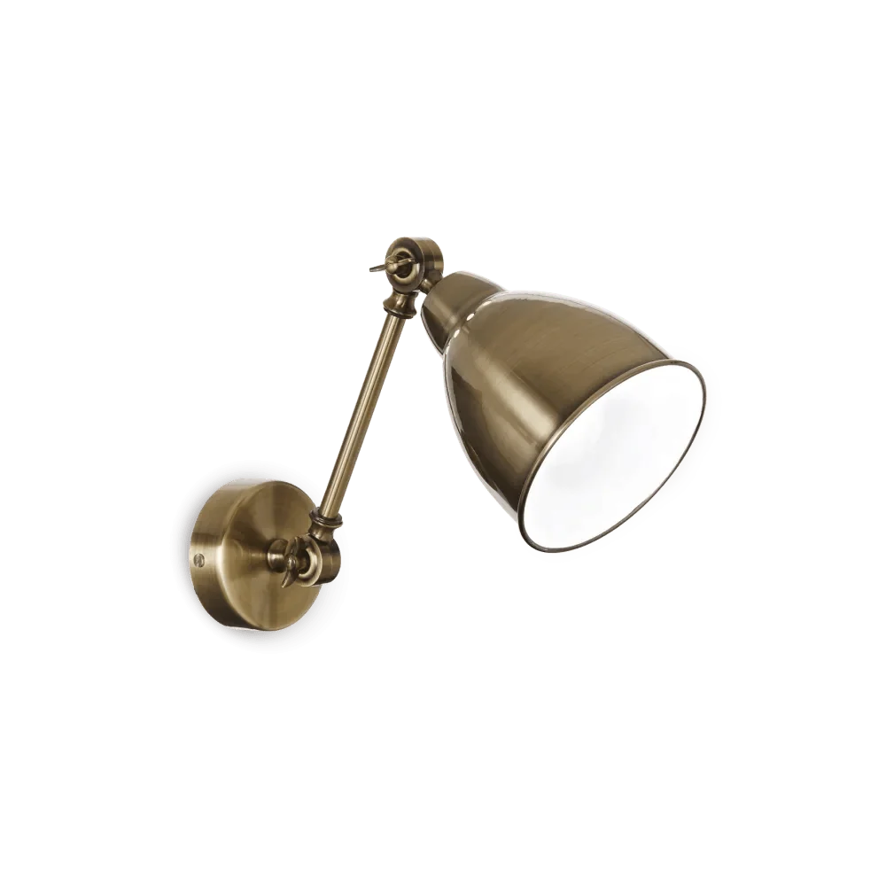 Applique Murale orientable NEWTON nickel-mat brunie