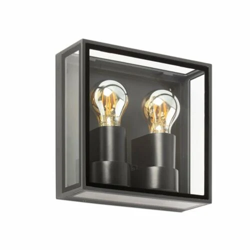 Applique murale verre transparent POMO - Éclairage extérieur design