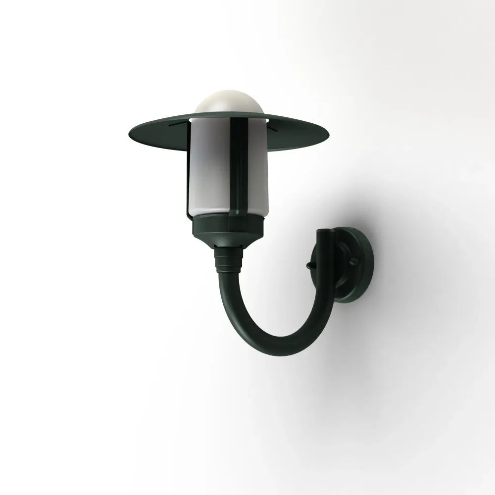 Applique Newpark N°1 opale Gris ardoise 059 141002059