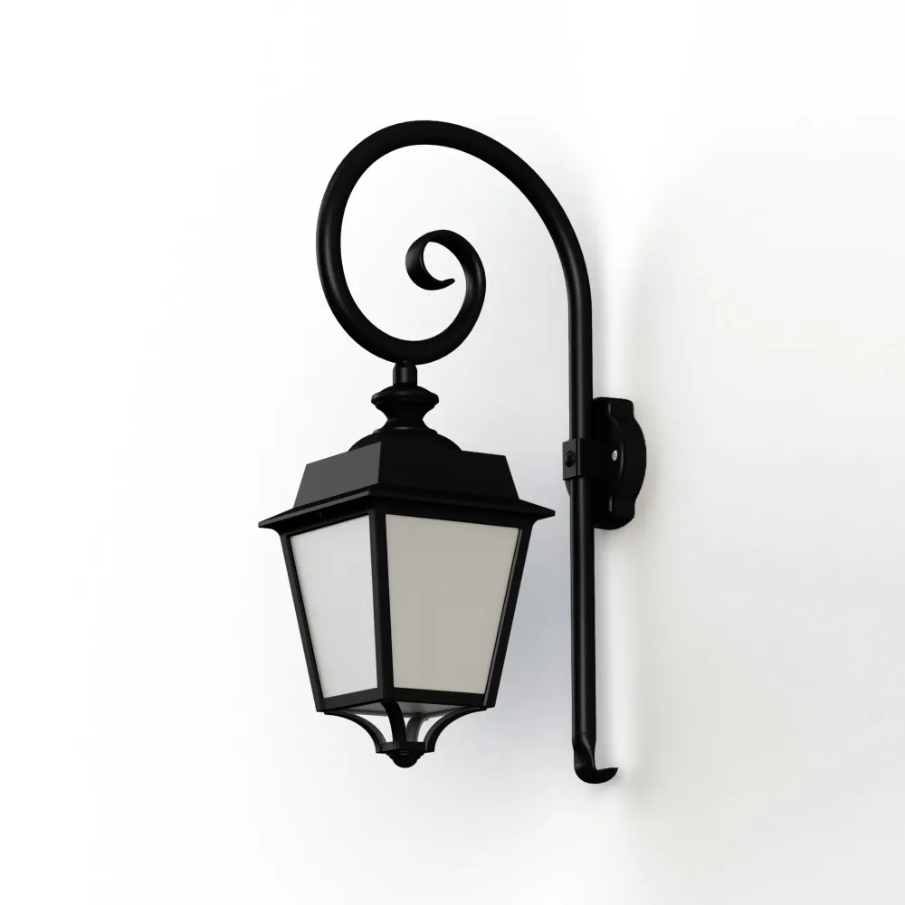 Applique Place des Vosges 1 évolution N°5 Noir foncé 000 150017000