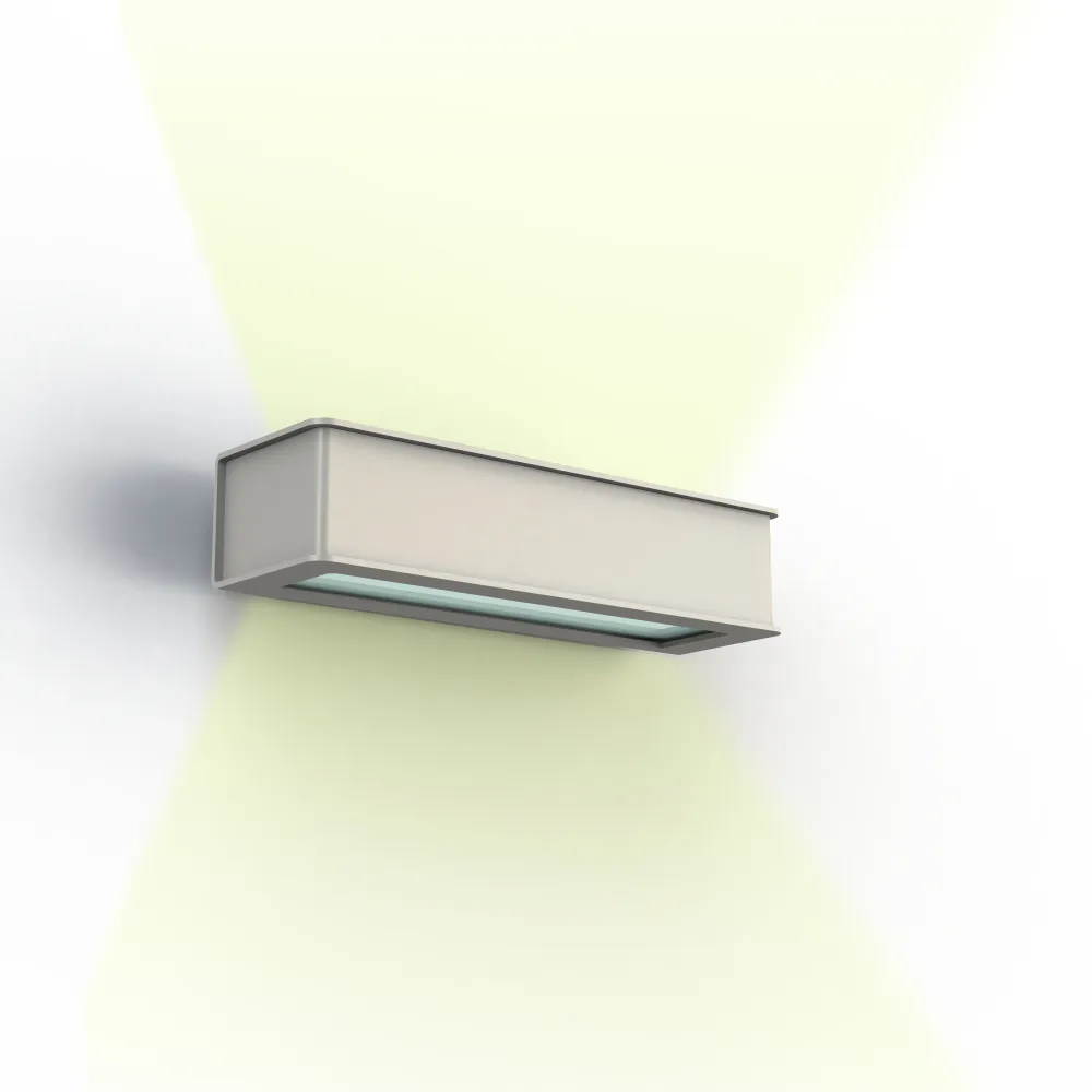 Applique Plemo N°2 G9 - 9W Gris soie 105 190002105