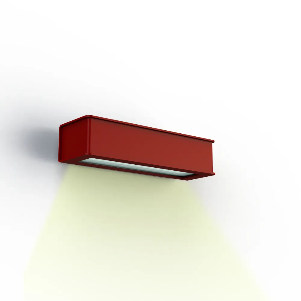 Applique Plemo N°1 G9 - 9W Rouge tomate 110 190001110
