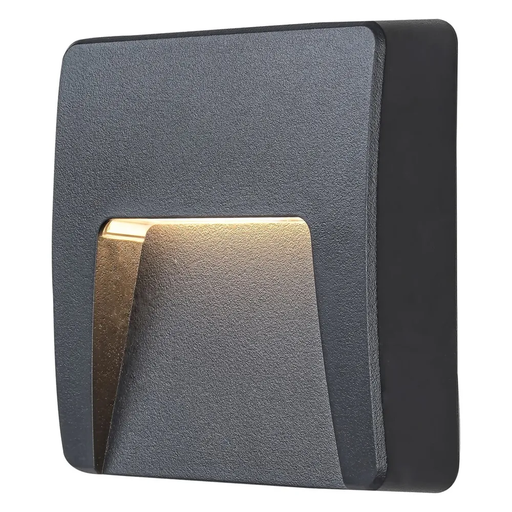 Applique Rabalux, extérieur, IP65, LED 3W, anthracite, Trento