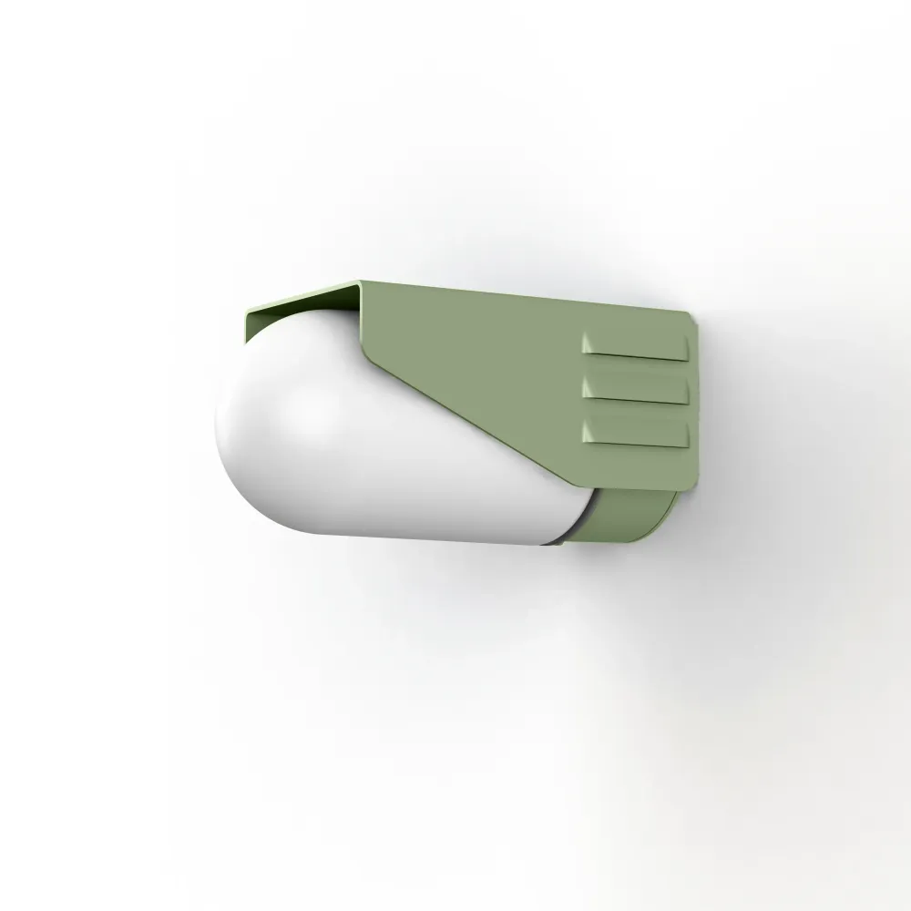 Applique RP195 N°1 Classe 3 Verre dépoli Vert pâle 133 153012133
