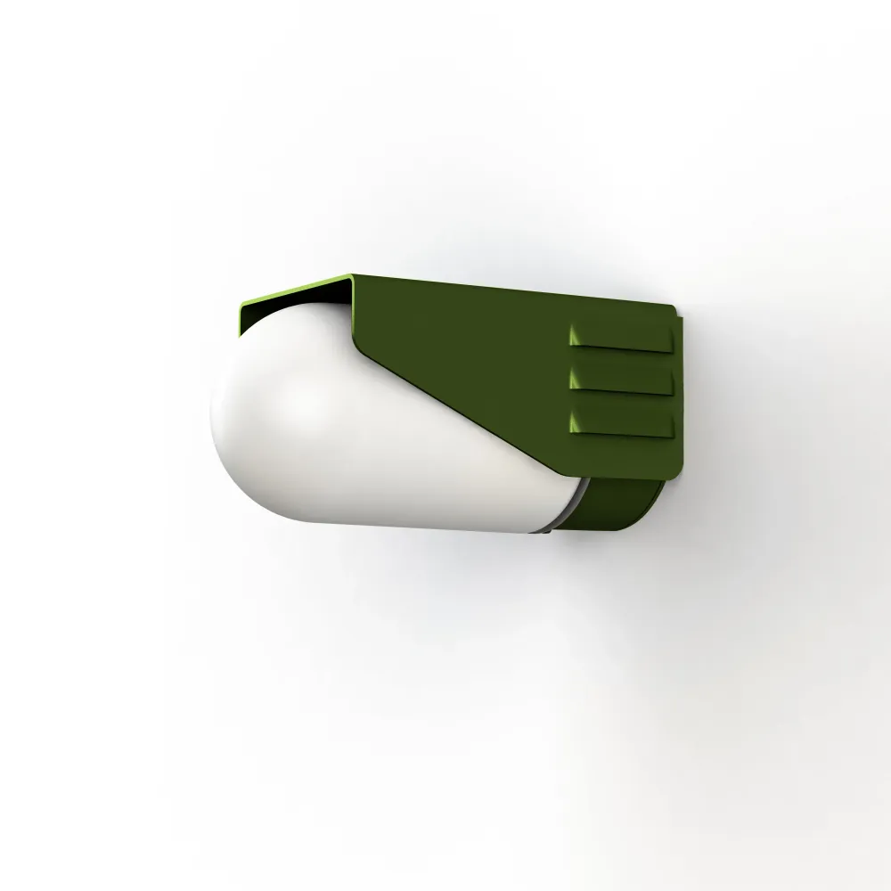 Applique RP195 N°1 Classe 3 Verre dépoli Vert fougère 109 153012109