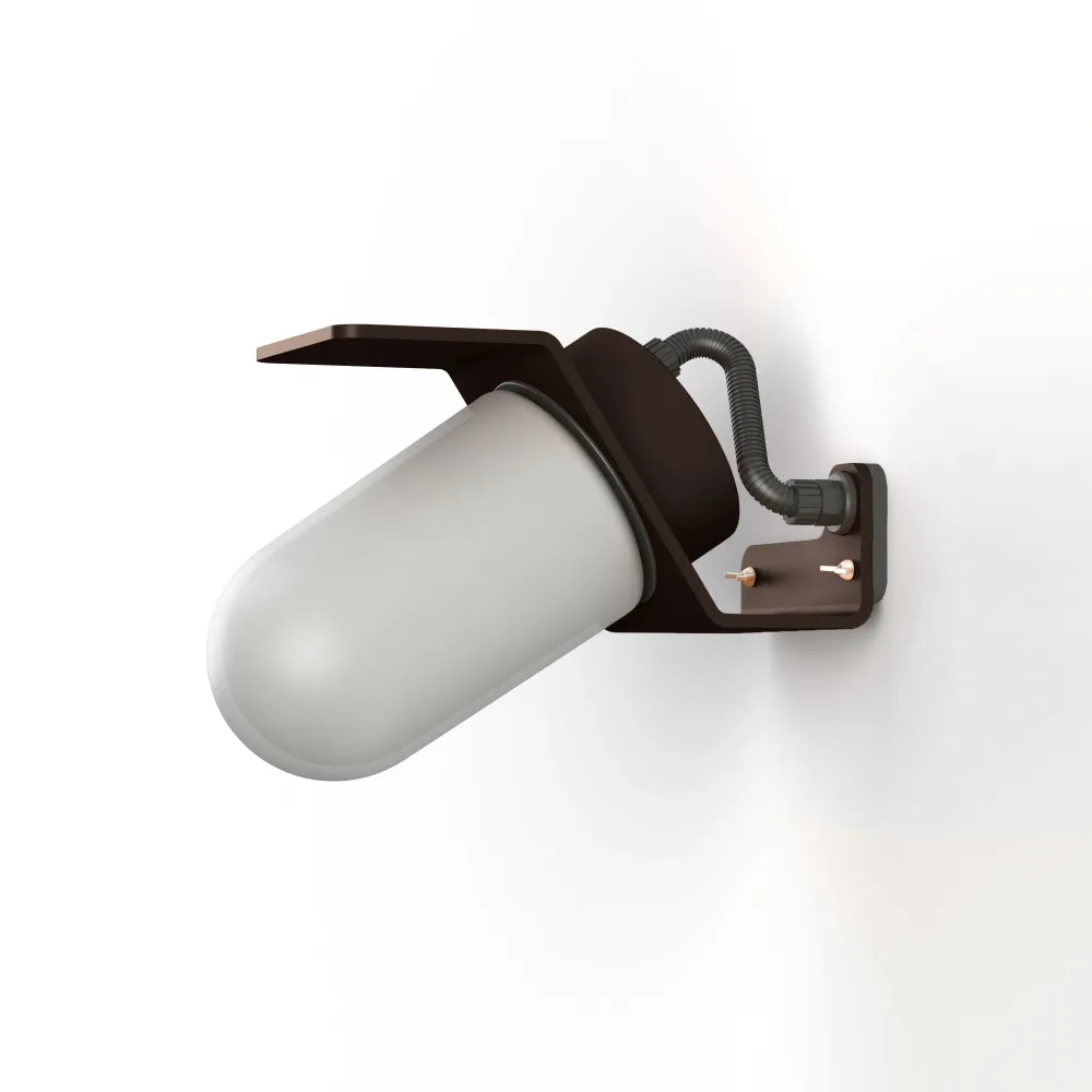 Applique Sherlock T1 N°1 depoli Rouille 046 154002046
