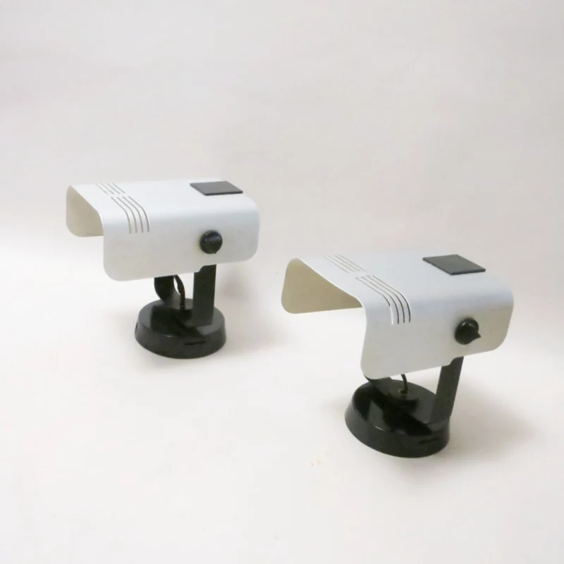 Appliques en aluminium brossé Targetti 1970