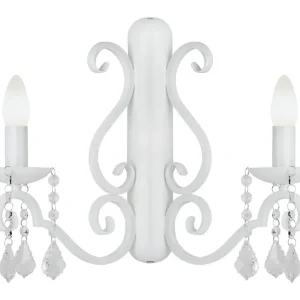 Applique murale Argon Diadema 2L E14 H 33 cm White