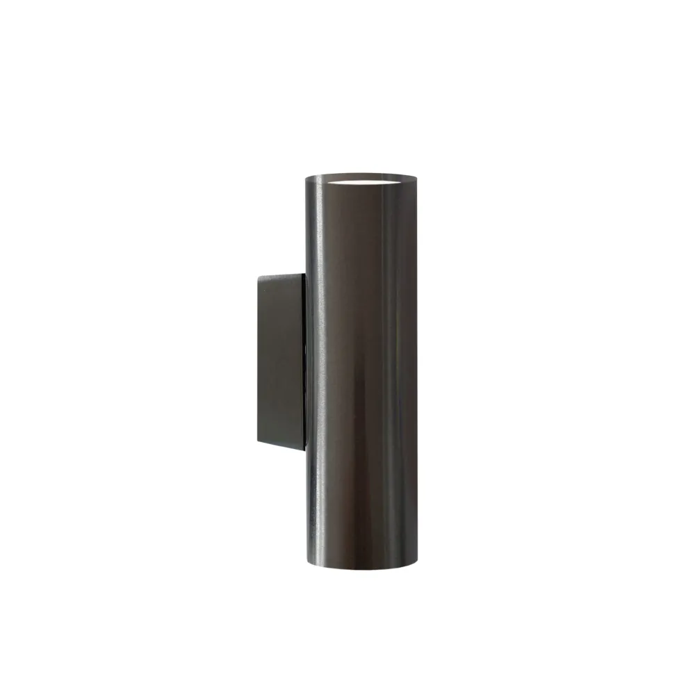 Applique murale Argon Mitos Plus 2L, douille GU10, hauteur 18 cm Brushed