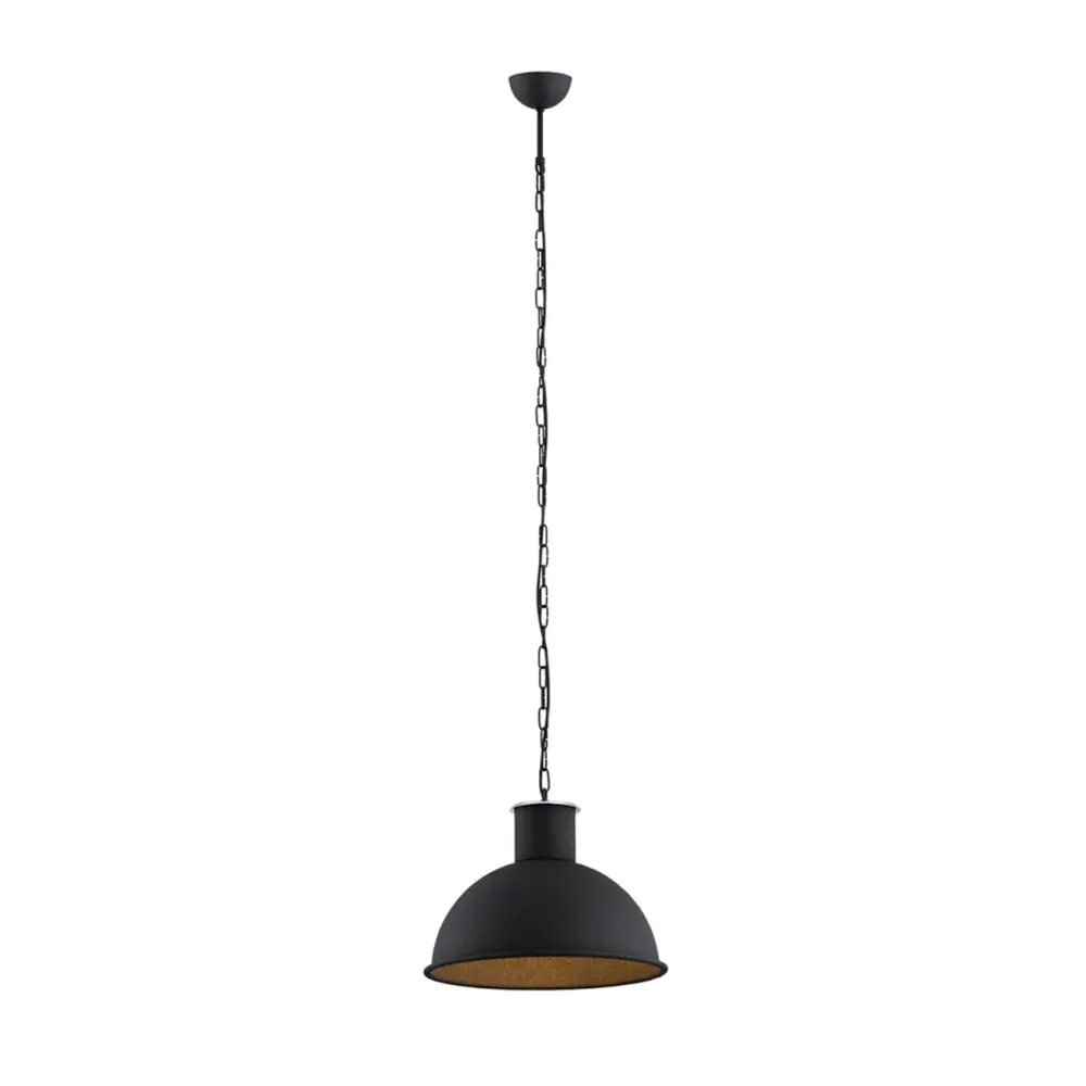 Argon Eufrat 1L suspension E27 H 130cm Black