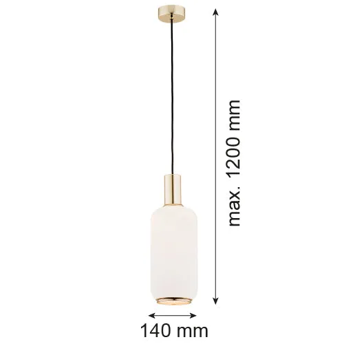 Argon Sagunto 1L suspension E27 H 120cm