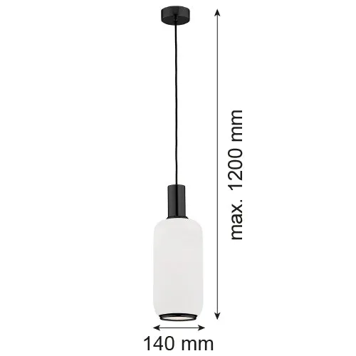 Argon Sagunto 1L suspension E27 H 120cm