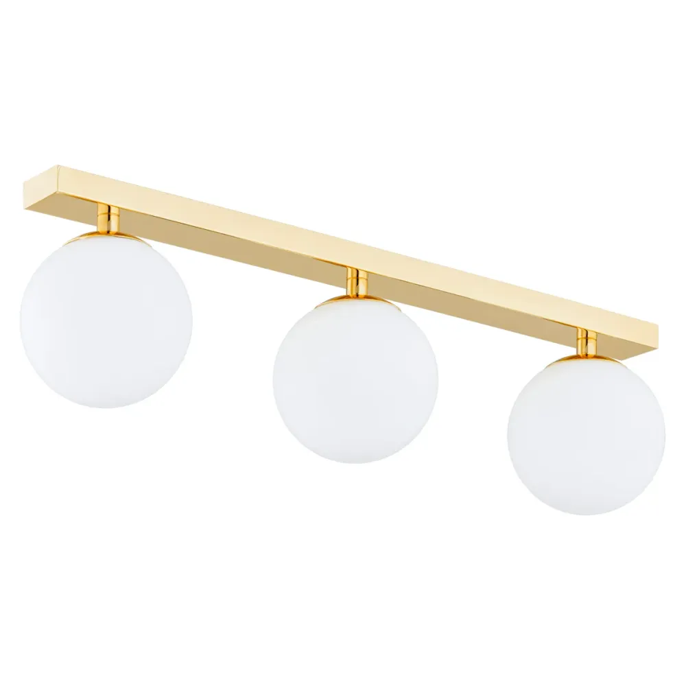 Lampe sur rail Argon Flavio 3L E14 H 15 cm