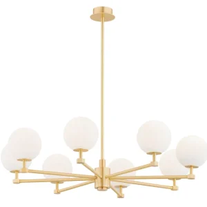 Lustre Argon Paloma 8L E14 H 74cm