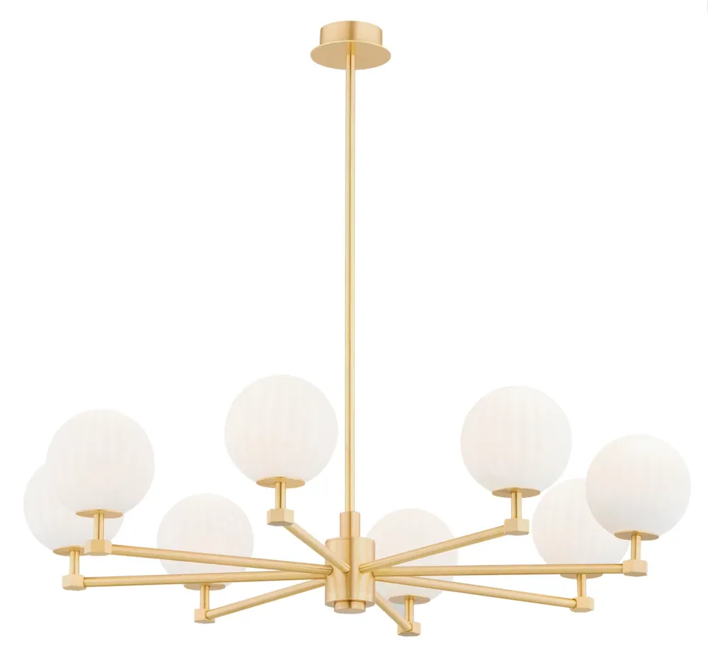 Lustre Argon Paloma 8L E14 H 74cm