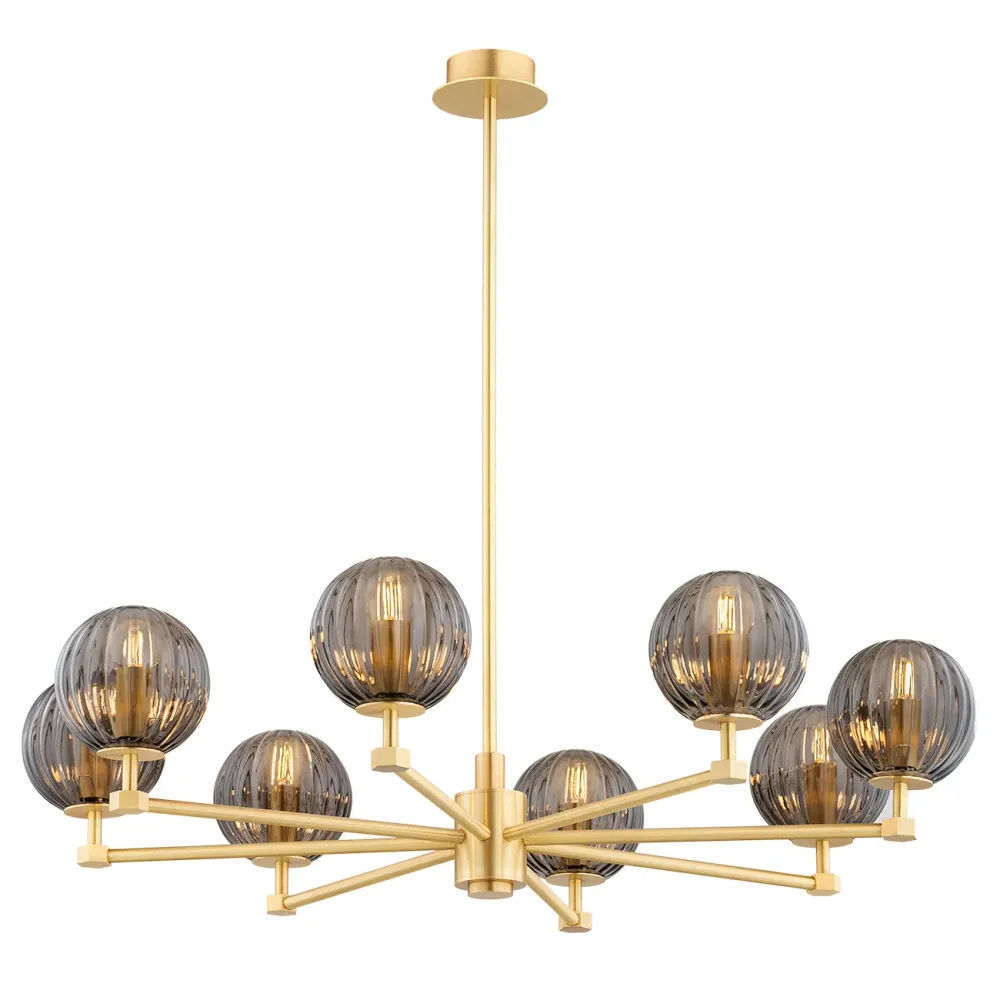 Lustre Argon Paloma 8L E14 H 74cm